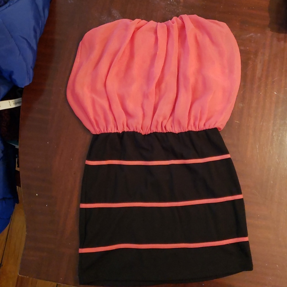 Tube top dress